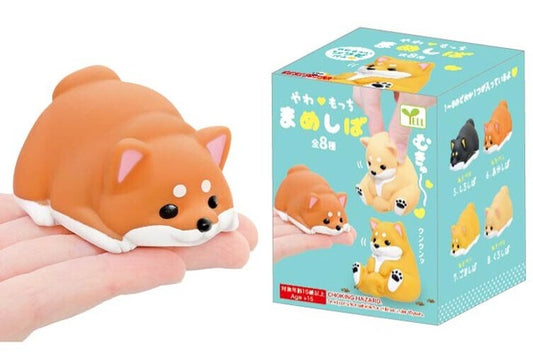 Statuette Morbide Profumate Mameshiba Shiba Inu da Collezione, Set 12 Pezzi