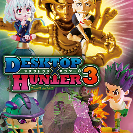 Figure da Scrivania Hunter x Hunter DesQ Desktop Hunter 3 Re-Ment Collezione Completa