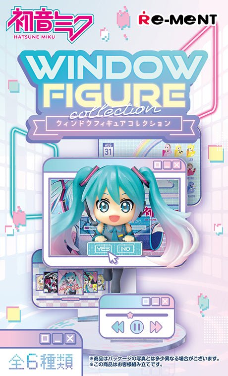 Collezione di Figure Hatsune Miku Finestra Cantante Virtuale da Scrivania