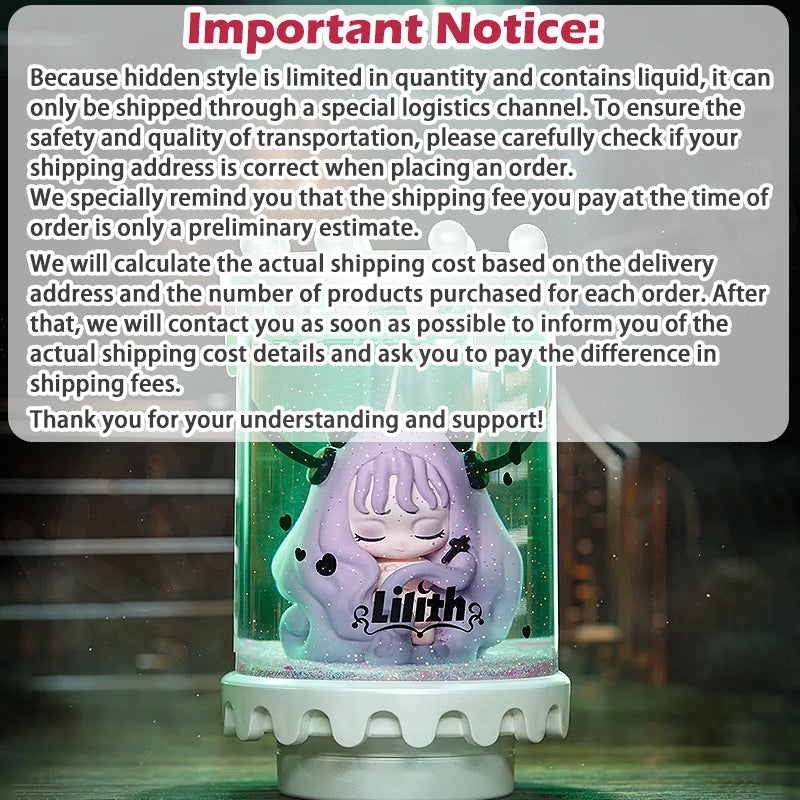 Lilith Serie Esperimento Segreto: Scatola a Sorpresa Miniature da Collezione Rare