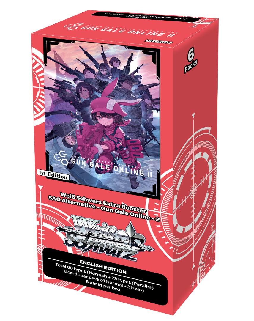 Weiss Schwarz: Display Premium 6 Buste Extra Sword Art Online Alternative Gun Gale Online II