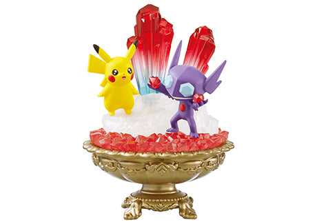 Collezione di Gemme Pokémon 2 Re-Ment: Miniature Scintillanti con Personaggi Iconici