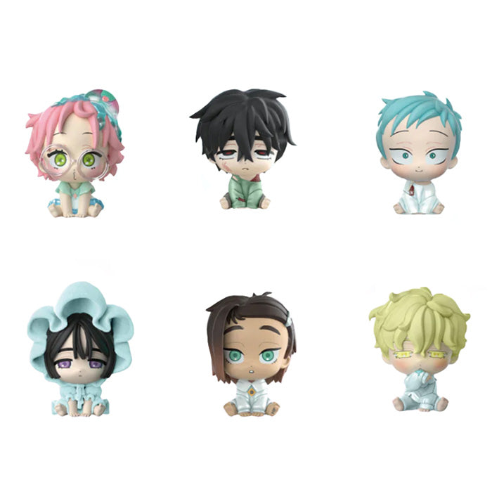 Set Display 6 Mini Figure PVC Alien Stage Baby Series Blind Box 6cm