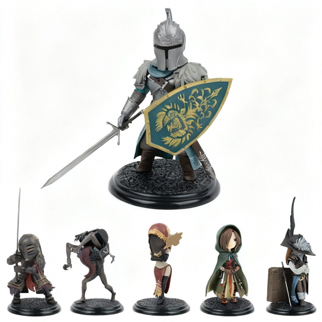 Dark Souls Serie 3 Blind Box: Statuette Misteriose da Collezione, Personaggi PVC/ABS