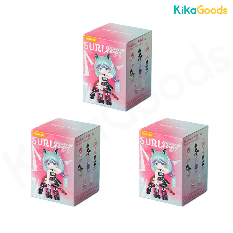 Suri Colorata Serie Ragazze Blind Box: Figure Collezionabili a Sorpresa PVC