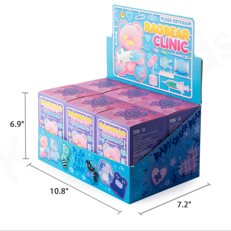 ShinWoo Ragbear Clinic Peluche Blind Box Serie da Collezione Misteriosa F.UN