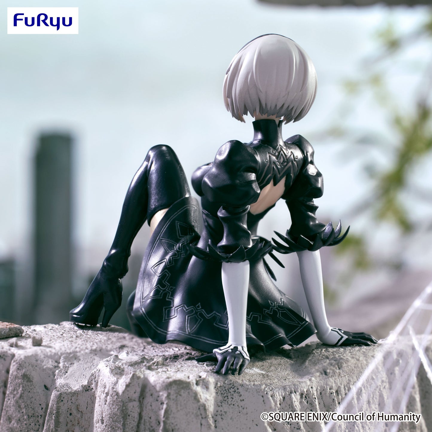 NIER AUTOMATA VER1.1A - 2B - Statue Noodle Stopper 13cm