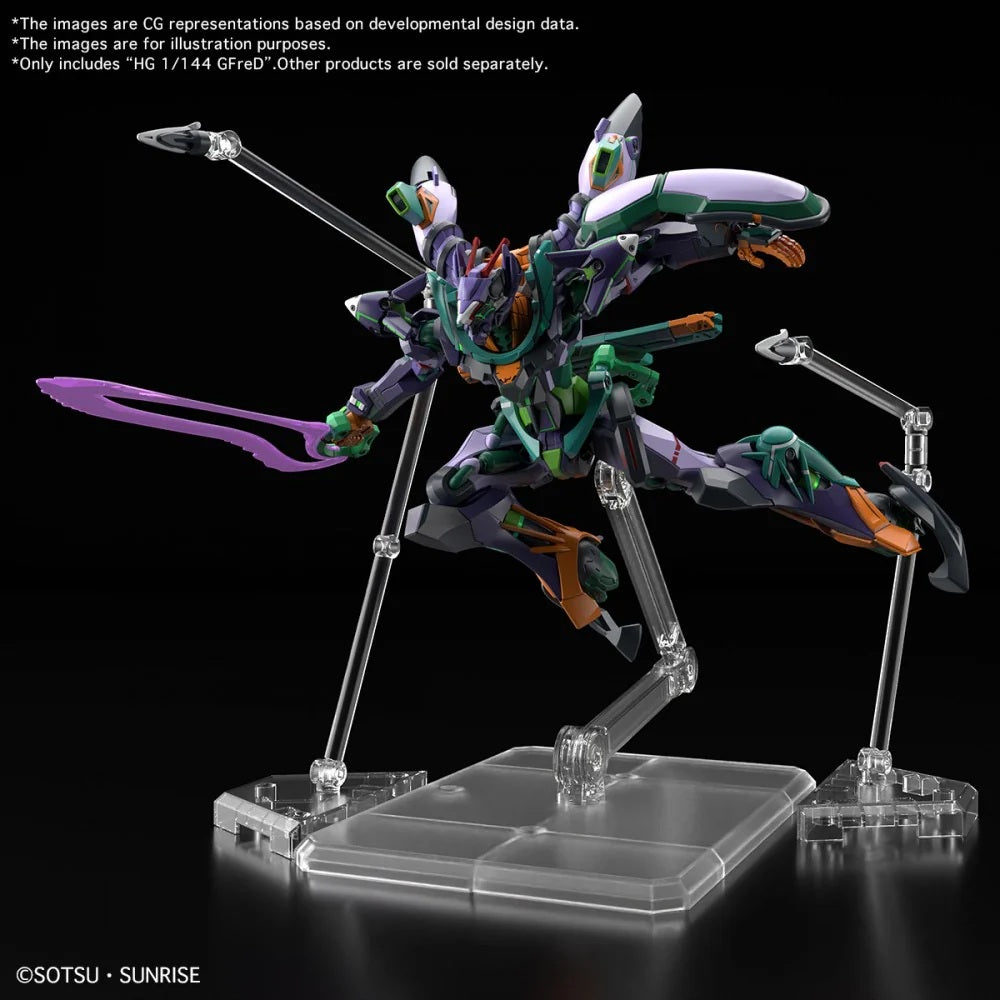 GUNDAM - 1/144 GQuuuuuuX Gfred - Model Kit