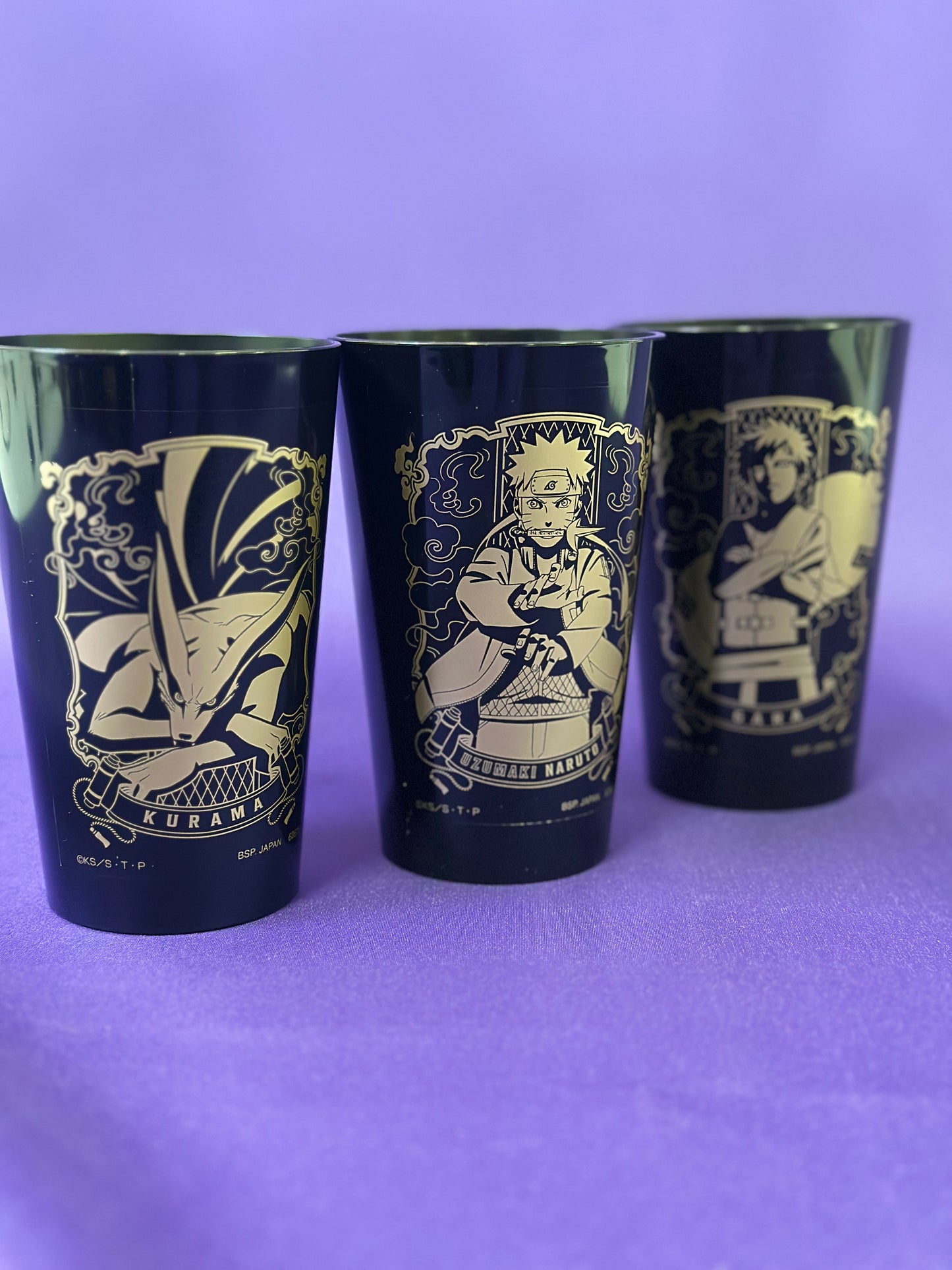 Bicchieri Naruto – Prodotto ufficiale Bandai