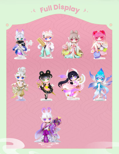 Rolife Suri's Lingfeng Town: Statuette Misteriose da Collezione in Edizione Limitata SJXX