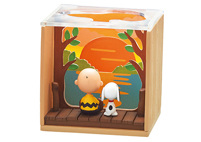 Snoopy Scenery Box Re-Ment: Diorami da Collezione Peanuts con Scenari Incantevoli