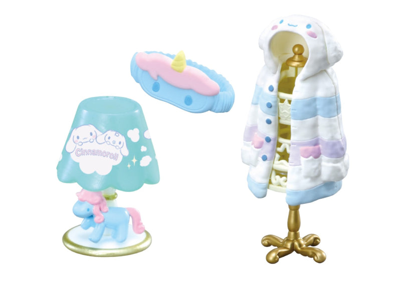 Re-Ment Sanrio Cinnamoroll Style Shop: Negozio in Miniatura per Collezione con Accessori Adorabili