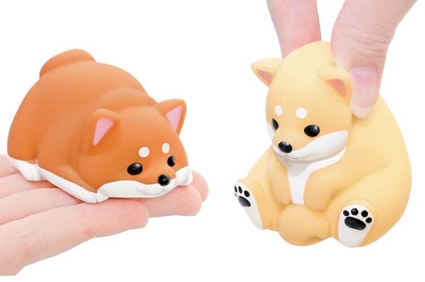 Statuette Morbide Profumate Mameshiba Shiba Inu da Collezione, Set 12 Pezzi