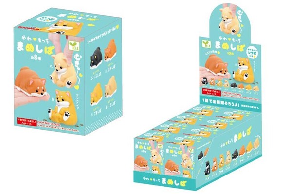 Statuette Morbide Profumate Mameshiba Shiba Inu da Collezione, Set 12 Pezzi