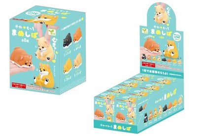 Statuette Morbide Profumate Mameshiba Shiba Inu da Collezione, Set 12 Pezzi