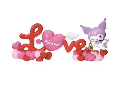 Adorabile Collezione Kuromi Words Re-Ment: Minifigure Sanrio con Gomma da Masticare