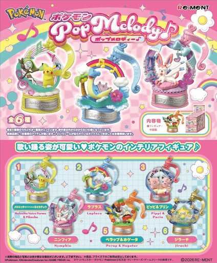 Pokémon Re-MeNT Pocket Monsters Figure da Collezione Miniature