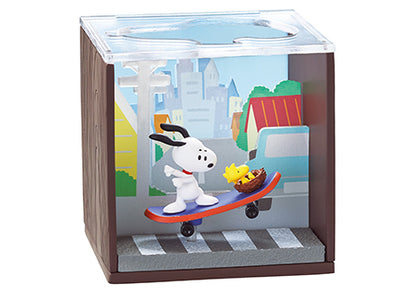 Snoopy Scenery Box Re-Ment: Diorami da Collezione Peanuts con Scenari Incantevoli