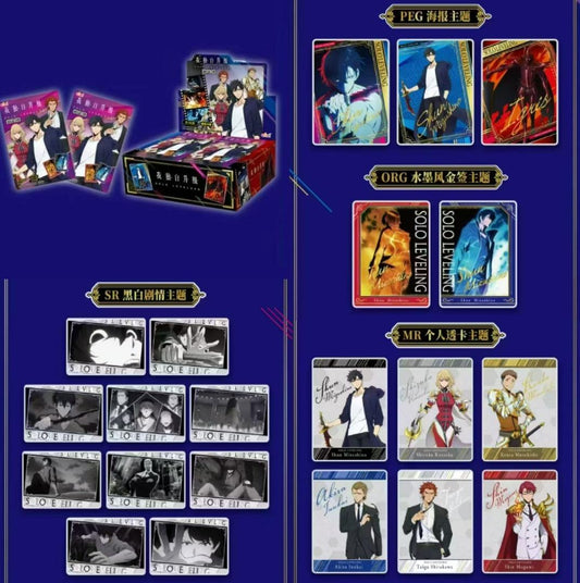 EAKI Solo Leveling Gioco Carte Collezione Espositore 30 Bustine Cinesi Originali