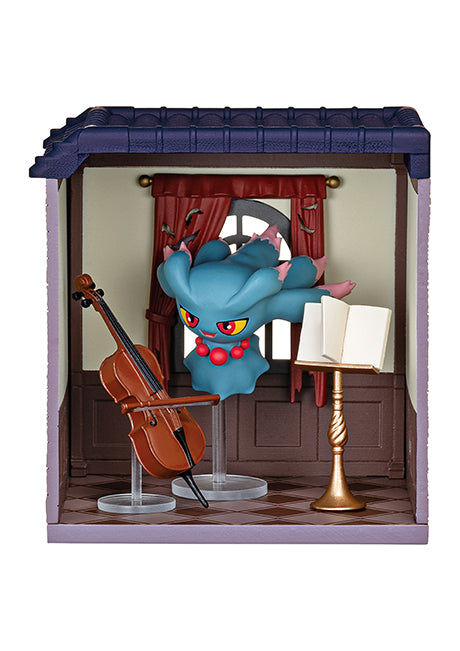 Set Figure Pokémon Villa Misteriosa di Mezzanotte 2 Re-Ment da Collezione