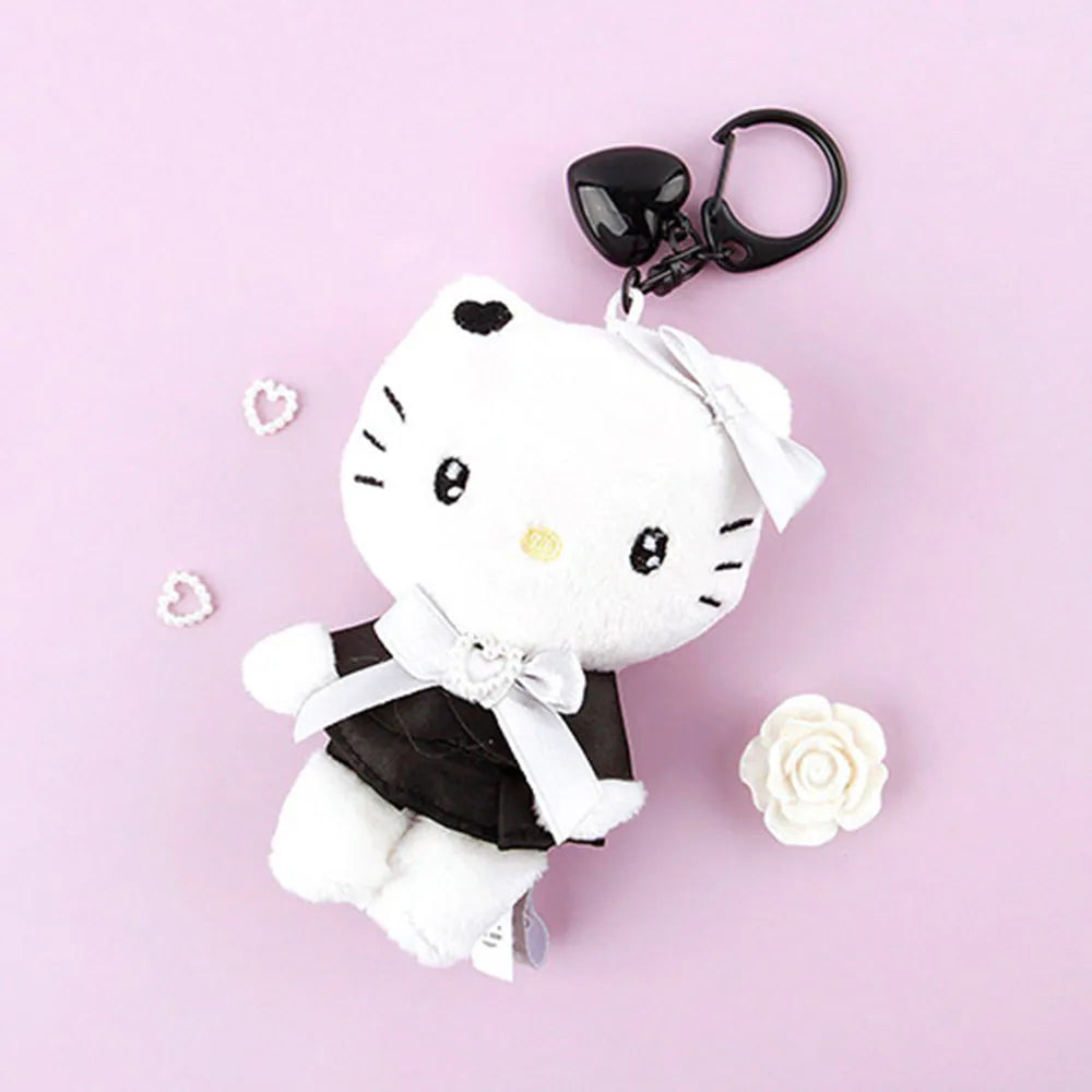Sanrio Black Heart - peluche charm/portachiavi
