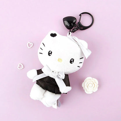 Sanrio Black Heart - peluche charm/portachiavi