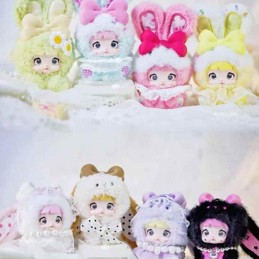 Peluche Nommi Baby Sweetheart Bunny - Boîte mystère