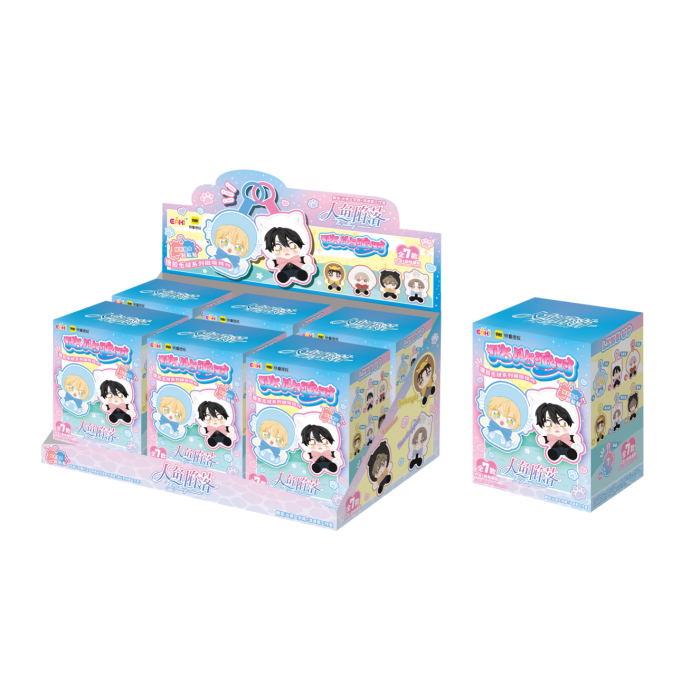Set Display 6 Peluche The Falling Merman Blind Box 10cm
