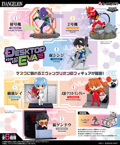 Evangelion DesQ Desktop EVA: Miniature Funzionali da Collezione per la Scrivania