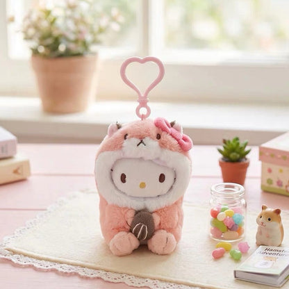 Sanrio Hamster - peluche charm/portachiavi