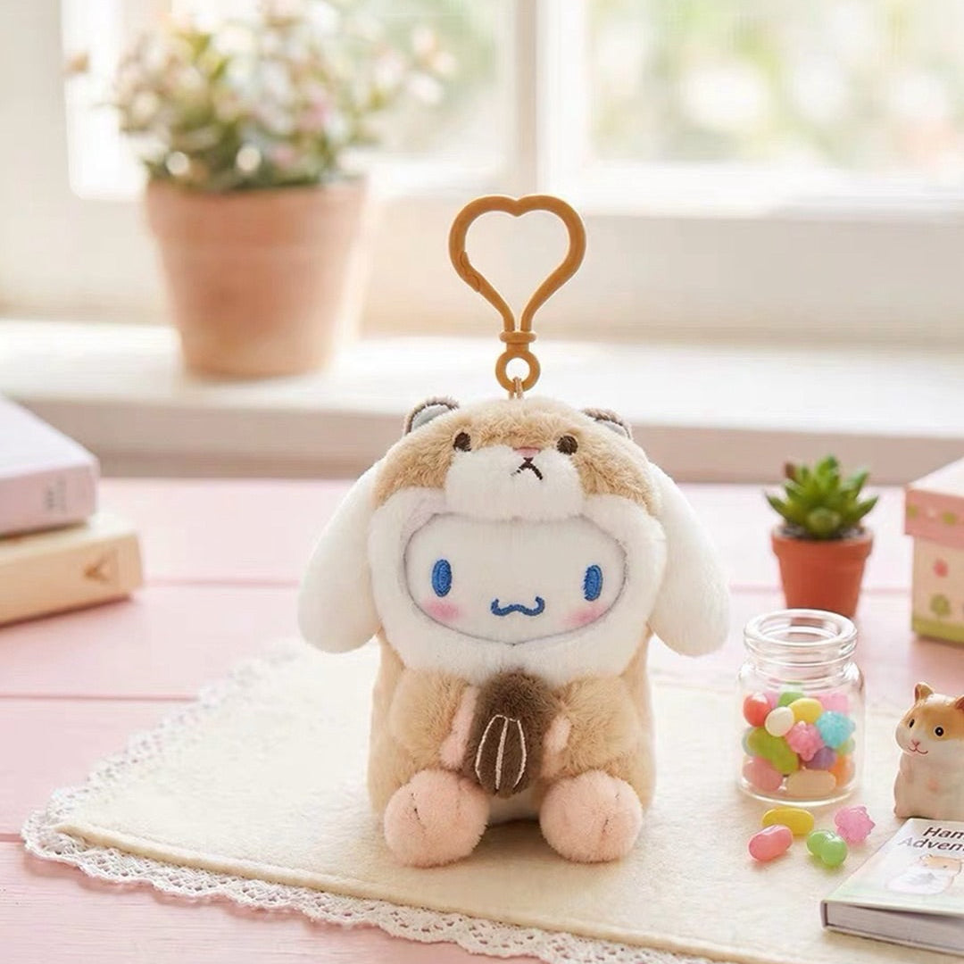 Sanrio Hamster - peluche charm/portachiavi