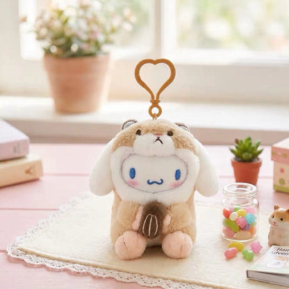 Sanrio Hamster - peluche charm/portachiavi