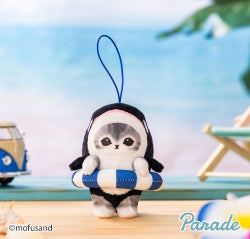Mofusand Shark Orca Peluche Figure da Collezione Miniature