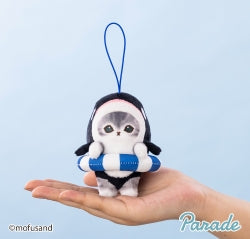 Mofusand Shark Orca Peluche Figure da Collezione Miniature