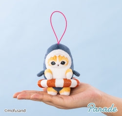 Mofusand Shark Orca Peluche Figure da Collezione Miniature