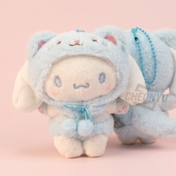 Sanrio Cat Keychain Peluche Figure da Collezione Miniature