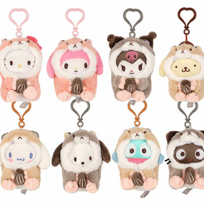 Sanrio Hamster - peluche charm/portachiavi