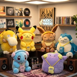 Pokemon Headset Bag Charm Peluche Figure da Collezione Miniature