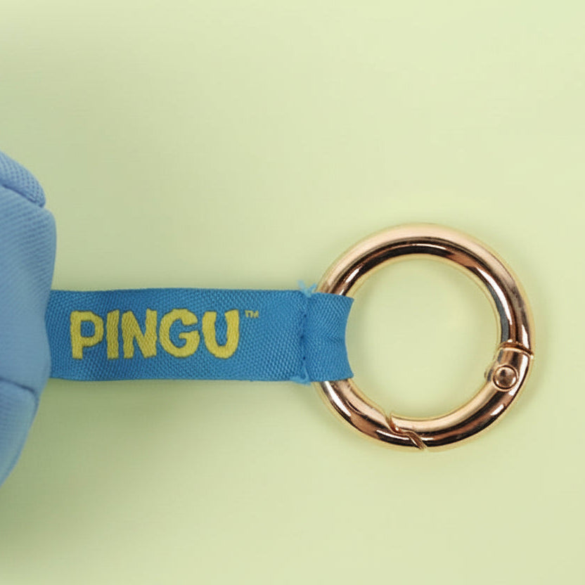 Pingu in the city - peluche charm/portachiavi 10 cm