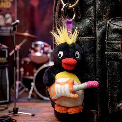 Pingu in the city - peluche charm/portachiavi 10 cm