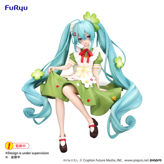Hatsune Miku Noodle Stopper Fata Fiore Trifoglio - Statuetta PVC da Collezione