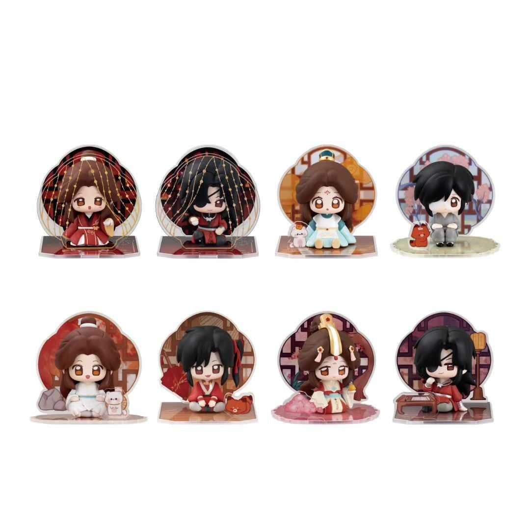 Set Display 8 Mini Figure PVC Heaven Official's Blessing Blind Box 11cm
