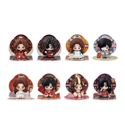 Set Display 8 Mini Figure PVC Heaven Official's Blessing Blind Box 11cm