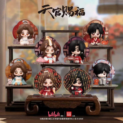 Set Display 8 Mini Figure PVC Heaven Official's Blessing Blind Box 11cm