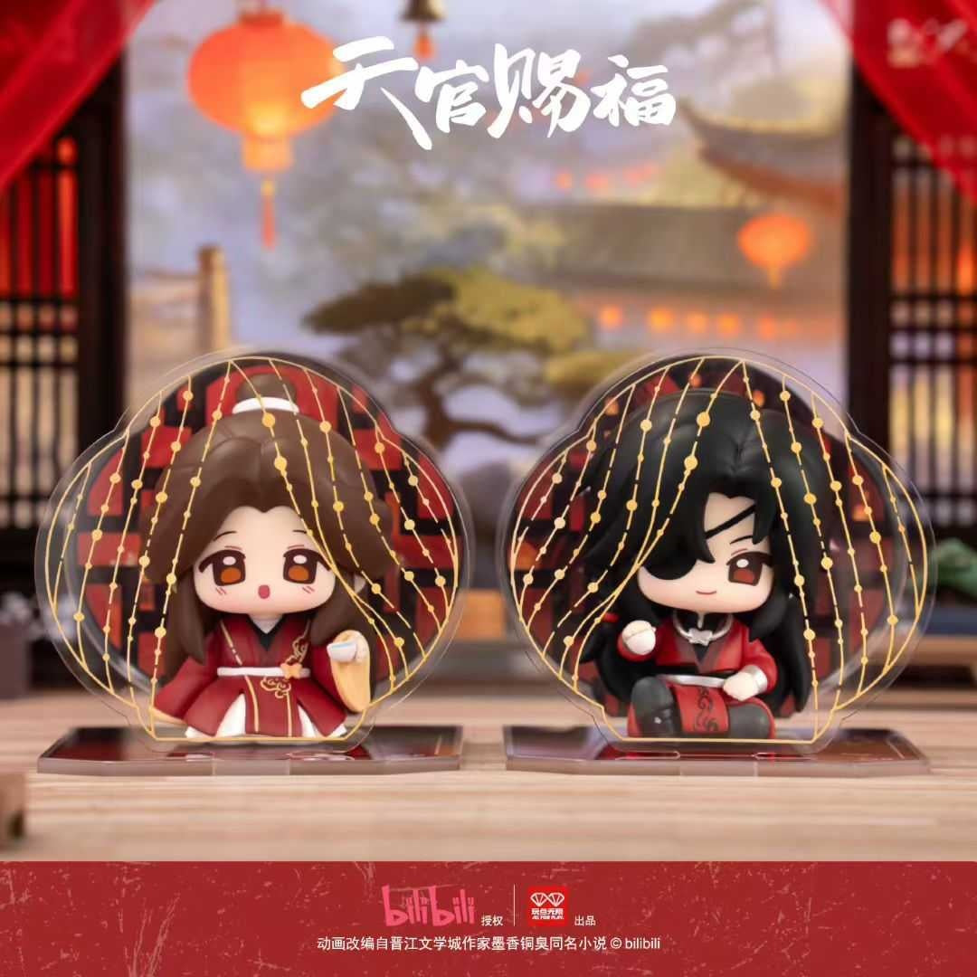 Set Display 8 Mini Figure PVC Heaven Official's Blessing Blind Box 11cm