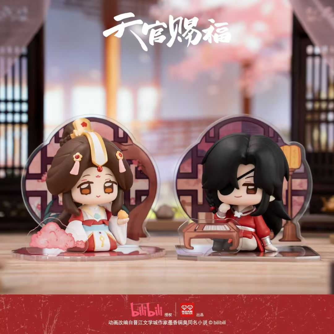 Set Display 8 Mini Figure PVC Heaven Official's Blessing Blind Box 11cm