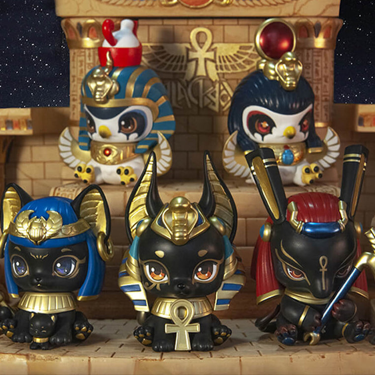 Aaru Garden Mitologia Antico Egitto Serie 1 Blind Box Figure Misteriose da Collezione