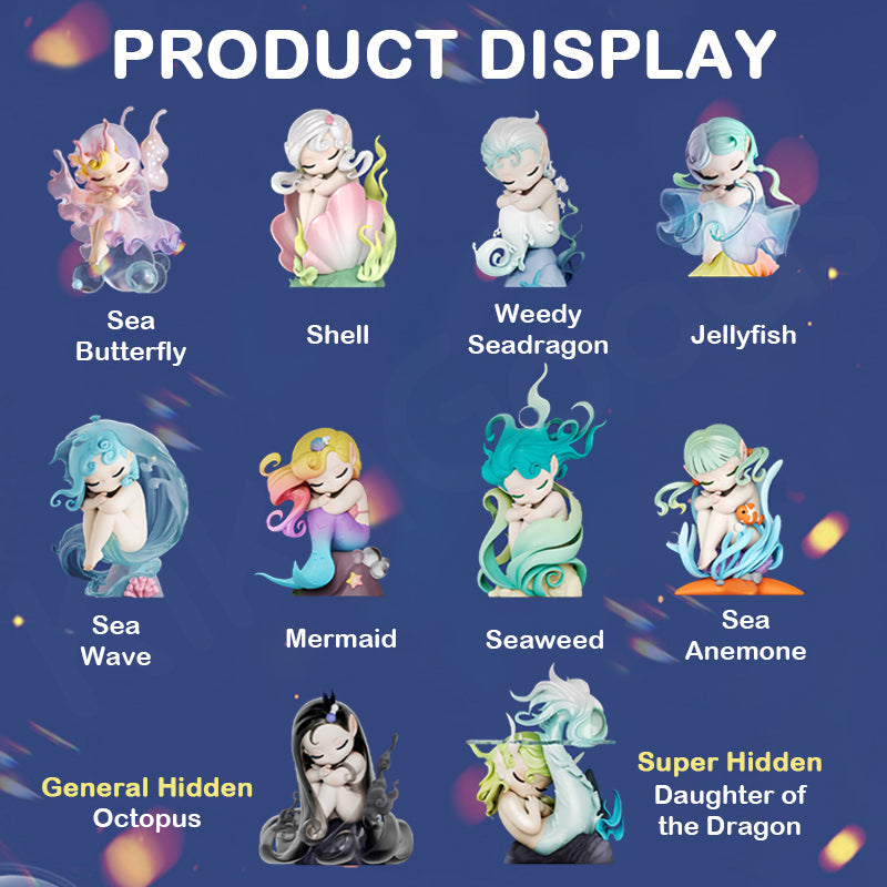 Scatola a Sorpresa Elfi Marini Addormentati 52Toys: Figure Misteriose Kawaii Collezionabili