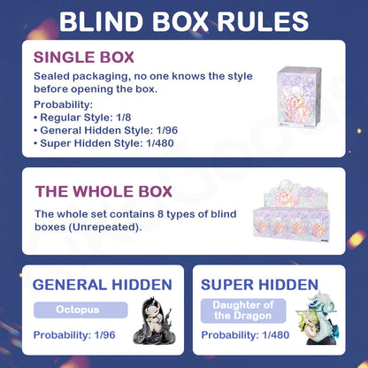 Scatola a Sorpresa Elfi Marini Addormentati 52Toys: Figure Misteriose Kawaii Collezionabili