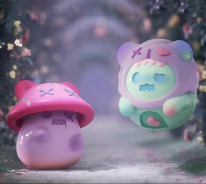 Shinwoo Baby Ghost Bear Secret Bear Garden Blind Box Figure da Collezione Misteriosa